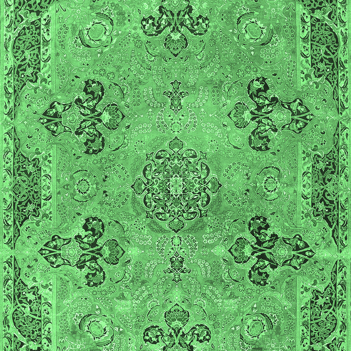 Persian Emerald Green Traditional Rug, tr3179emgrn