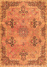 Persian Orange Traditional Rug, tr3179org