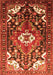 Persian Orange Traditional Rug, tr317org
