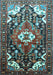 Machine Washable Persian Light Blue Traditional Rug, wshtr317lblu