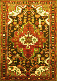 Persian Yellow Traditional Rug, tr317yw