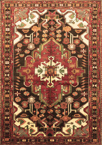 Persian Brown Traditional Rug, tr317brn