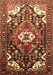 Persian Brown Traditional Rug, tr317brn