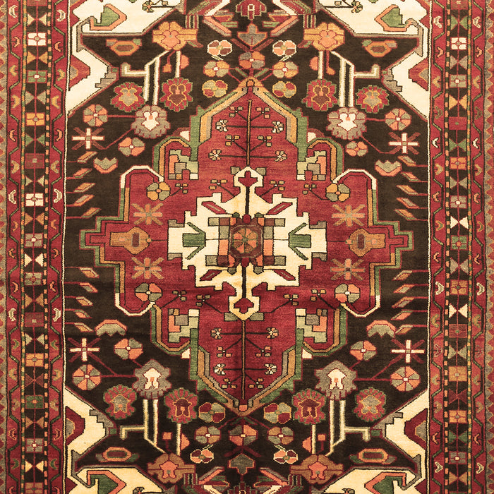 Persian Brown Traditional Rug, tr317brn