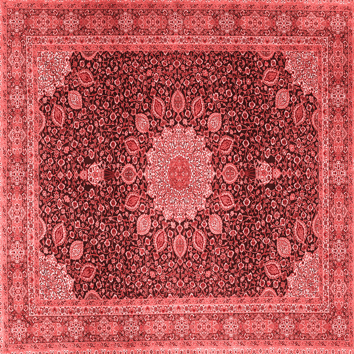 Machine Washable Persian Red Traditional Rug, wshtr3180red