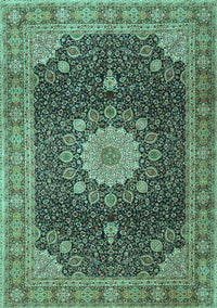 Persian Turquoise Traditional Rug, tr3180turq