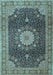 Persian Light Blue Traditional Rug, tr3180lblu