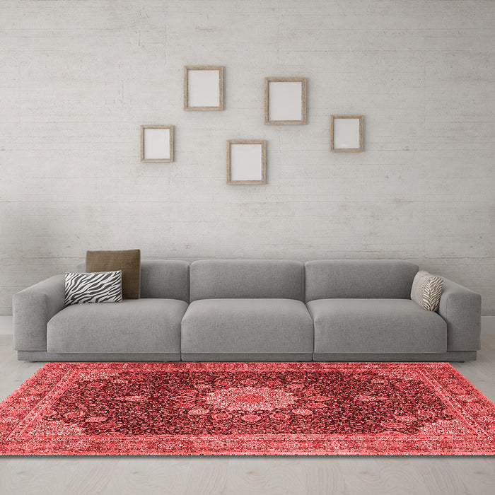 Traditional Red Washable Rugs