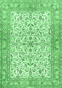 Persian Emerald Green Traditional Rug, tr3182emgrn
