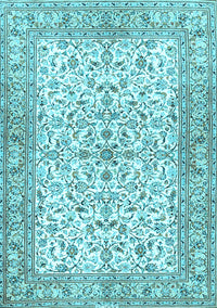 Persian Light Blue Traditional Rug, tr3182lblu