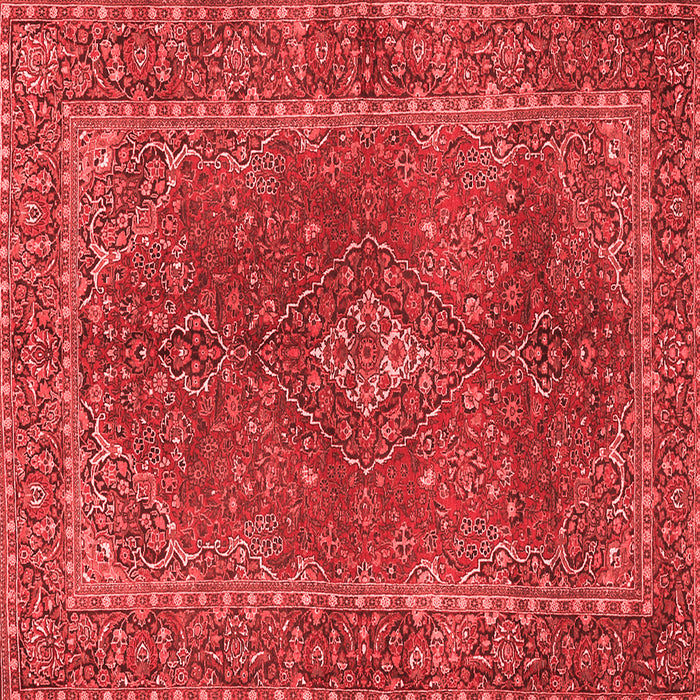 Machine Washable Persian Red Traditional Rug, wshtr3184red