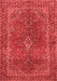 Persian Red Traditional Area Rugs