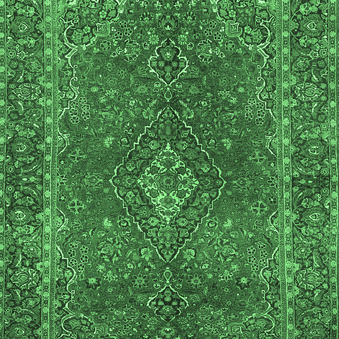 Persian Emerald Green Traditional Rug, tr3184emgrn