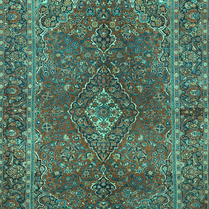 Persian Turquoise Traditional Rug, tr3184turq