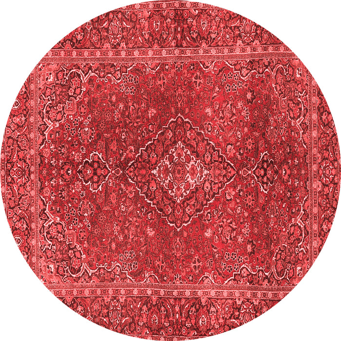 Machine Washable Persian Red Traditional Rug, wshtr3184red