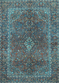 Persian Light Blue Traditional Rug, tr3184lblu