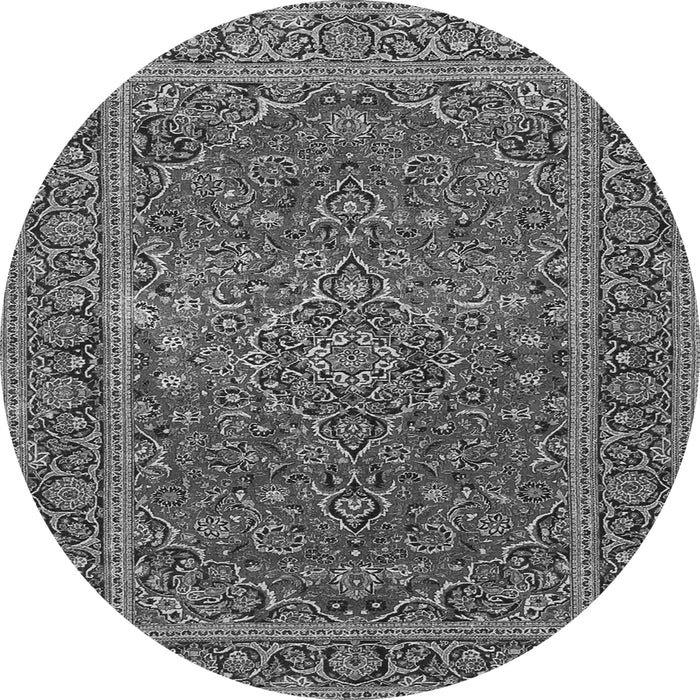 Square Persian Gray Traditional Rug, tr3185gry