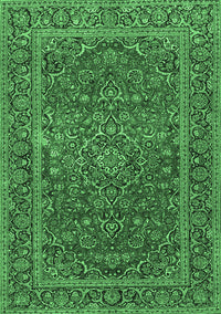Persian Emerald Green Traditional Rug, tr3185emgrn