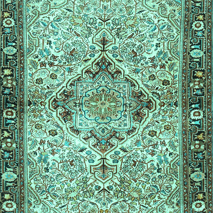 Persian Turquoise Traditional Rug, tr3186turq