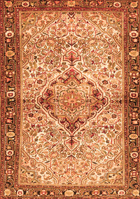 Persian Orange Traditional Rug, tr3186org