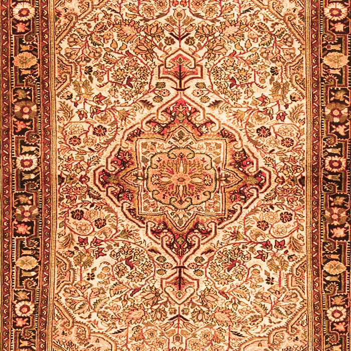 Persian Orange Traditional Rug, tr3186org