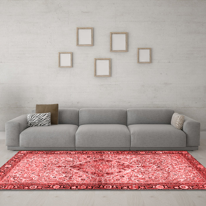 Traditional Red Washable Rugs