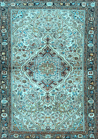 Persian Light Blue Traditional Rug, tr3186lblu
