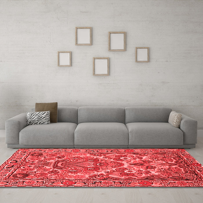 Traditional Red Washable Rugs