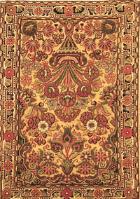 Persian Brown Traditional Rug, tr3187brn