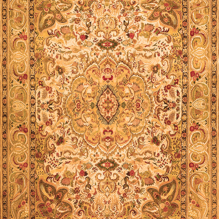 Persian Orange Traditional Rug, tr3188org