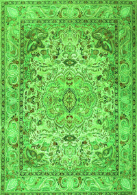 Persian Green Traditional Rug, tr3188grn