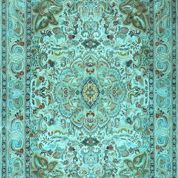 Persian Light Blue Traditional Rug, tr3188lblu