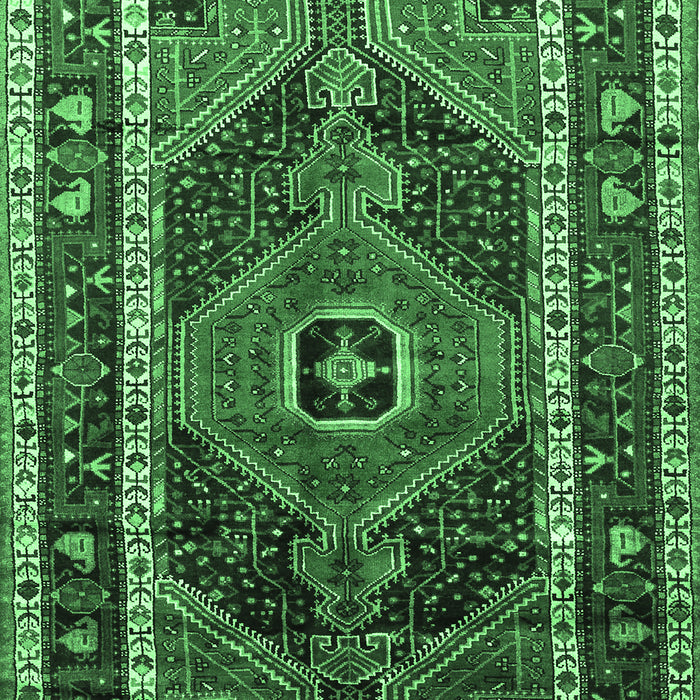 Persian Emerald Green Traditional Rug, tr318emgrn