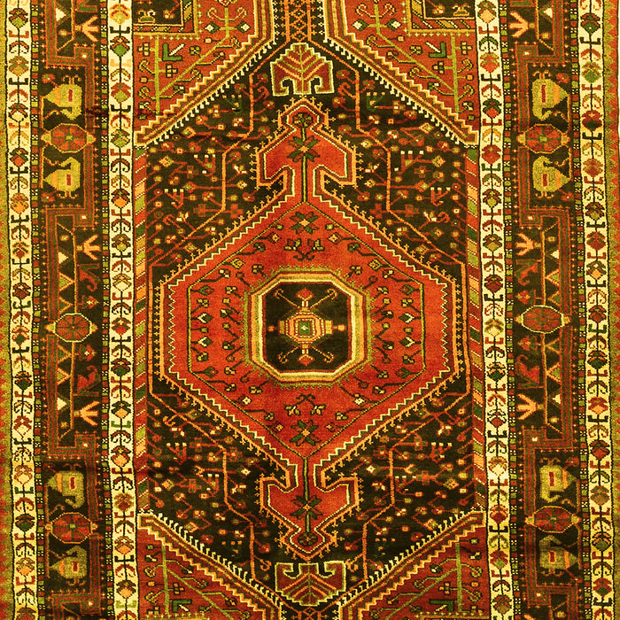 Persian Yellow Traditional Rug, tr318yw