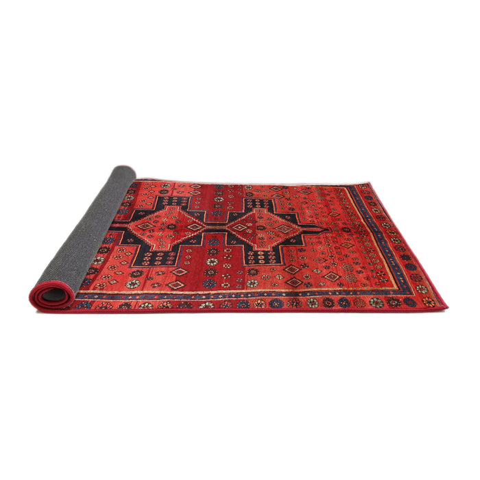 Sideview of Traditional Red Persian Rug, tr319