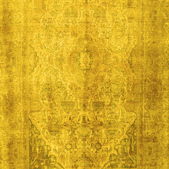 Persian Yellow Traditional Rug, tr3191yw
