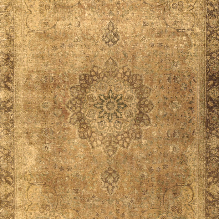 Machine Washable Persian Brown Traditional Rug, wshtr3192brn