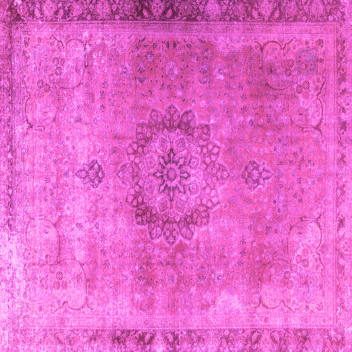 Square Persian Pink Traditional Rug, tr3192pnk