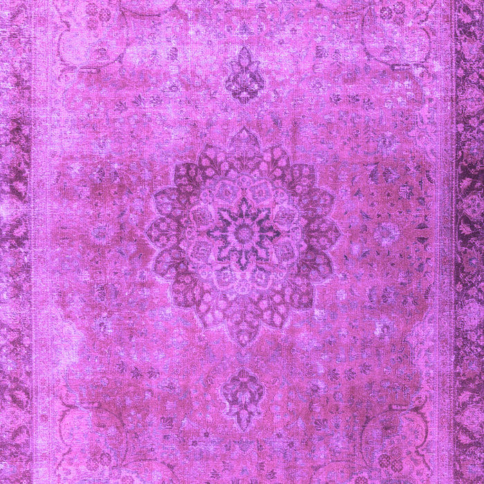 Machine Washable Persian Purple Traditional Area Rugs, wshtr3192pur