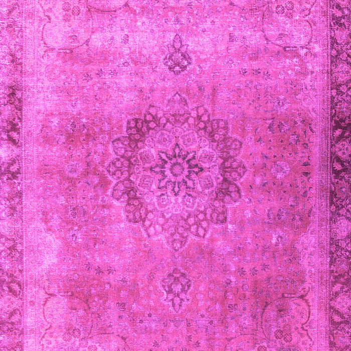 Machine Washable Persian Pink Traditional Rug, wshtr3192pnk