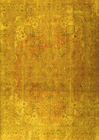 Persian Yellow Traditional Rug, tr3193yw