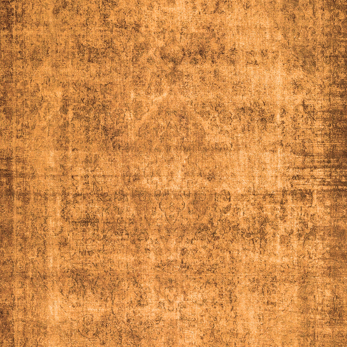 Serging Thickness of Machine Washable Persian Orange Traditional Area Rugs, wshtr3194org