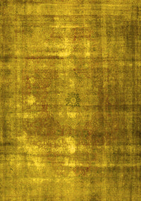 Persian Yellow Traditional Rug, tr3195yw