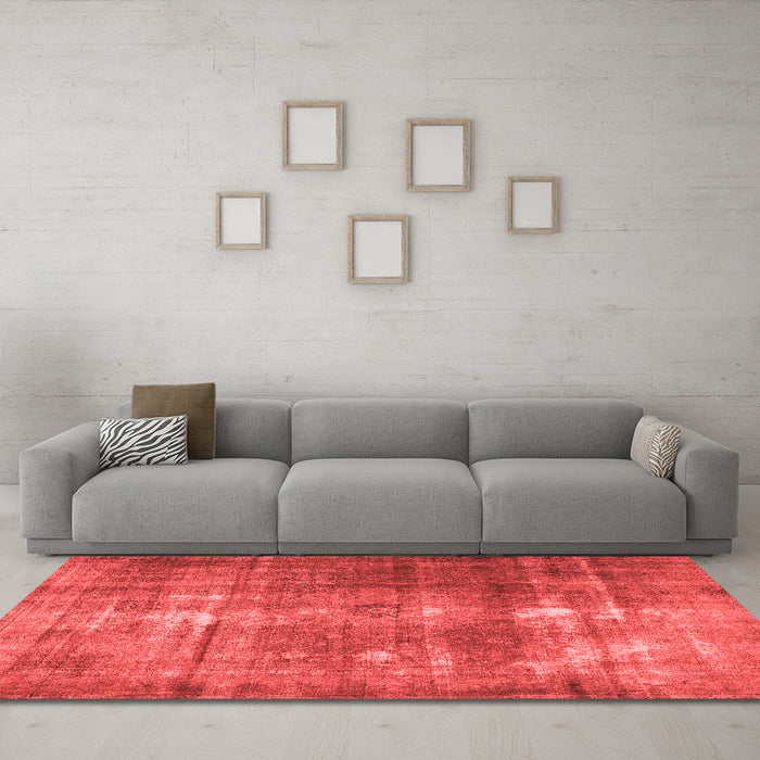 Traditional Red Washable Rugs