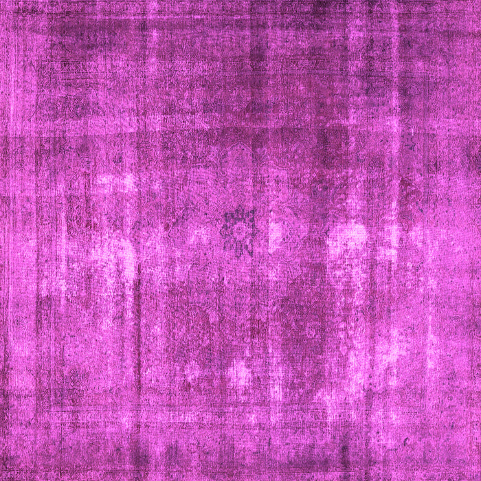 Square Persian Pink Traditional Rug, tr3195pnk