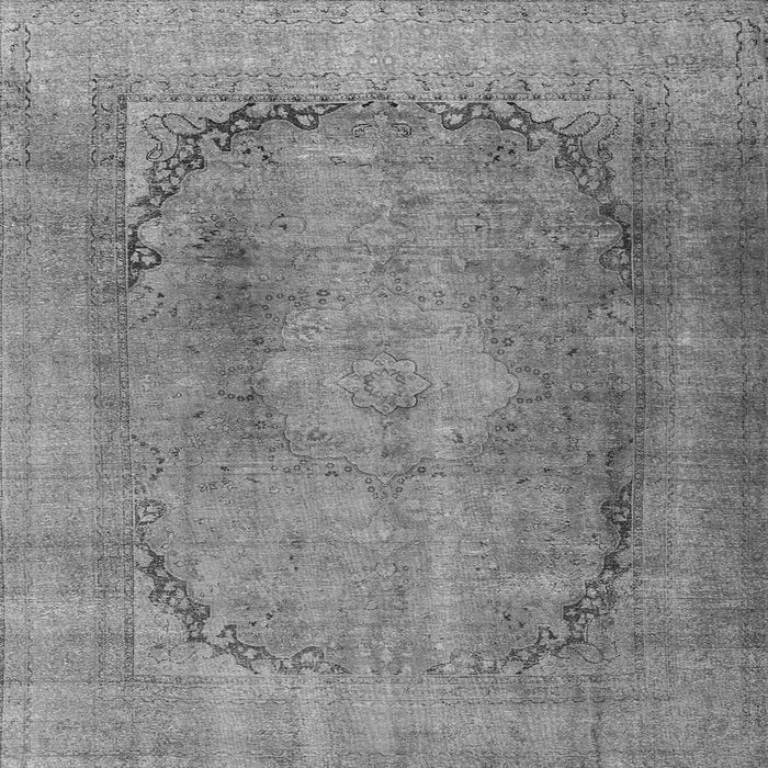 Serging Thickness of Persian Gray Traditional Rug, tr3196gry