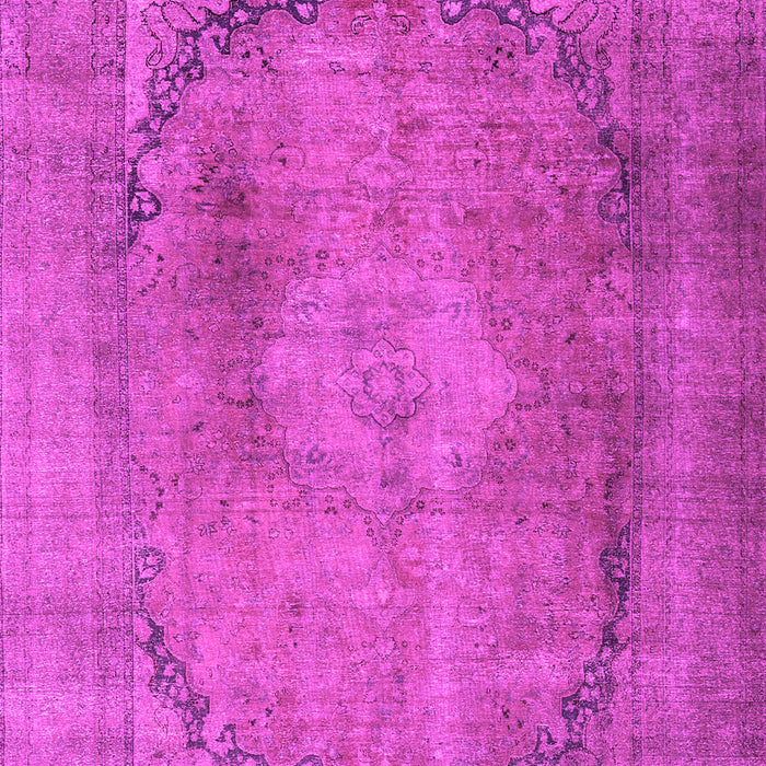 Machine Washable Persian Pink Traditional Rug, wshtr3196pnk
