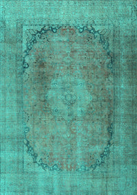 Persian Turquoise Traditional Rug, tr3196turq