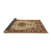 Sideview of Persian Brown Traditional Rug, tr3197brn