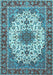 Persian Light Blue Traditional Rug, tr3197lblu